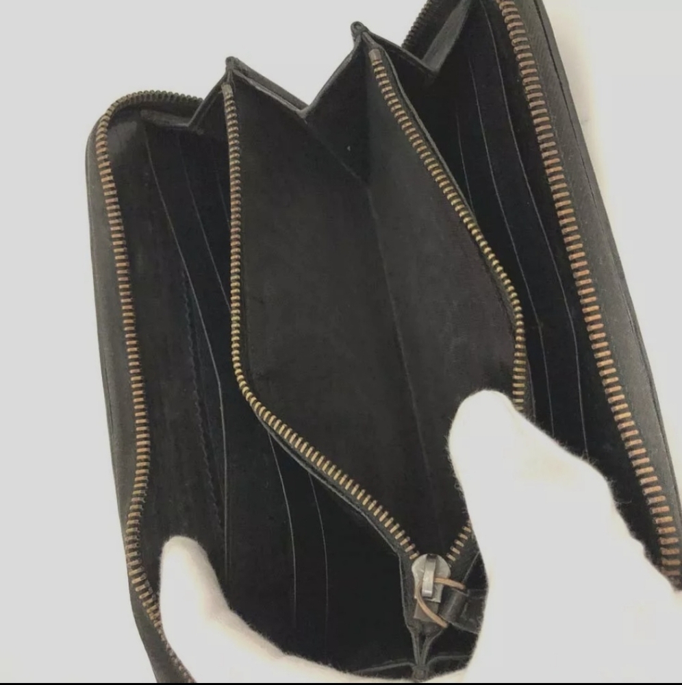 Bottega Veneta Intrecciato Lambskin Zip Around Long Wallet - Picture 4 of 8
